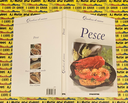 Book libro pesce antipasti - pesce,