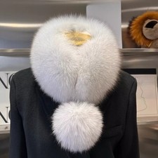 Sciarpa donna vera pelliccia