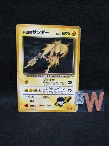Carta pokemon 1999 rocket - pokemon, rocket's
