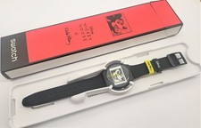 Swatch Special  2020 - SUOZ337 - Mickey Blanc sur noir By Keith Haring - NUOVO -