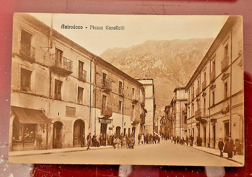 Cartolina antrodoco rieti - cartolina,