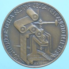 REPUBBLICA ITALIANA MEDAGLIA 1978 50 ANNI ISTITUTO POLIGRAFICO E ZECCA STATO