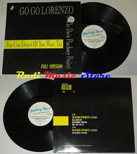 LP GO GO LORENZO You can dance if want to 45 rpm 12'' 1986 POLYDOR cd mc dvd vhs