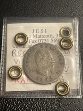Lira 1862 argento - 1,