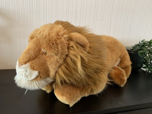 Grande leone peluche marchi - peluche, e