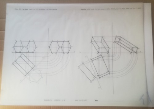 Una tavola disegno tecnico - tavola,