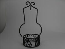 Lampada Lanterna porta candela Vintage in ferro da appendere da esterni interni