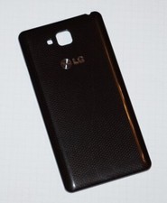 Cover batteria originale LG D605 Optimus L9 II nero