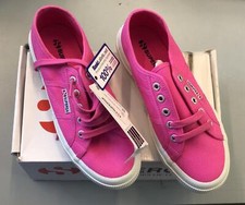 4128 SCARPA  SUPERGA CLASSICA ORIGINALE VINTAGE DONNA FUCSIA