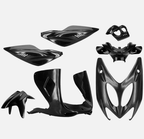 Kit pezzi carene nero neutro - pezzi,