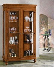 VETRINA IN LEGNO MASSELLO