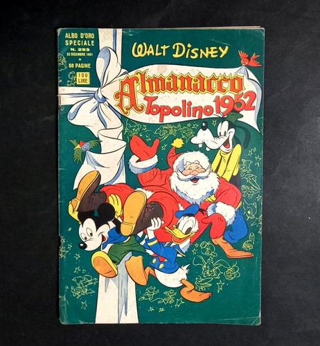 Almanacco topolino 1952 albi - almanacco,
