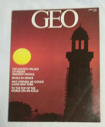 Geo magazine 1984 - geo,
