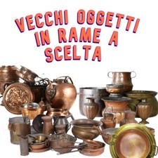 Antico bracieri rame ottone - rame,
