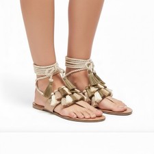 Sandali gladiatore Zara nappa