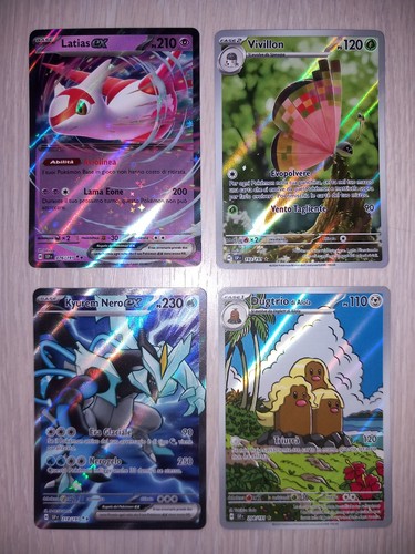 Lotto carte pokemon - 4, ita