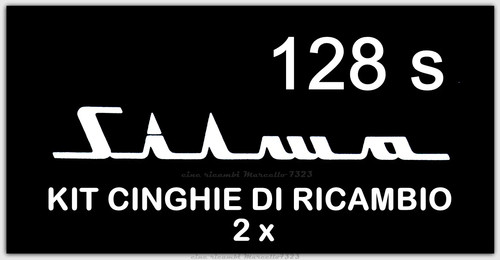 Kit cinghie ricambio silma - ricambio,
