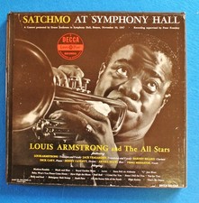 LP DOPPIO LOUIS ARMSTRONG - SATCHMO AT SYMPHONY HALL NOV 1947 – DECCA DX-108