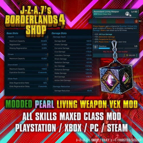 Borderlands modded class - 4✨,