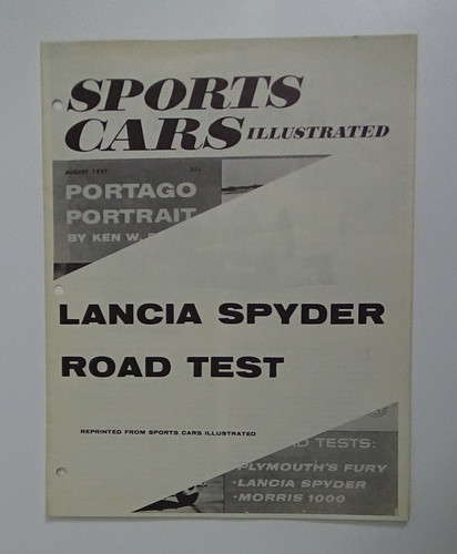 Test strada lancia spyder - test, su
