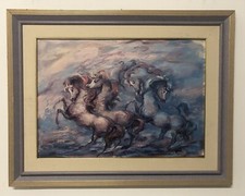 Jovan Vulic 1951 olio su tela