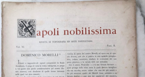Antica rivista 1902 - , benedetto
