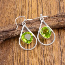 Green Peridot Gemstone 925