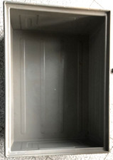 CONTENITORE METALLICO  ZINCATO