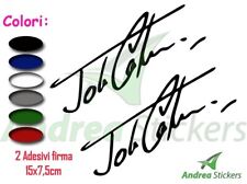 Adesivi MINI COOPER - firma