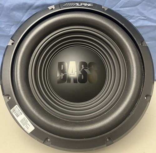 Alpine w12s4 subwoofer - alpine,