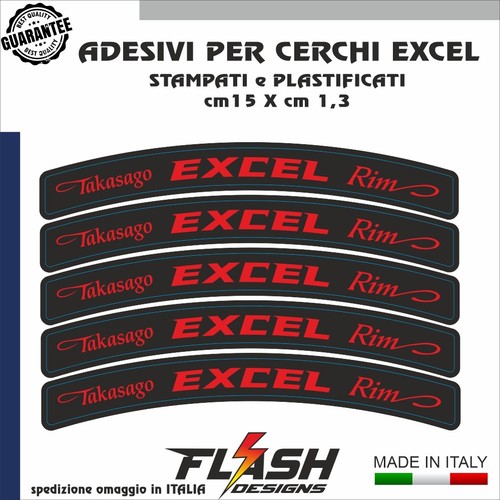 Adesivi per cerchi excel - 8,