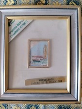 Quadro Bussolengo Verona cesellato a mano argento 925 Creazioni Tiemme