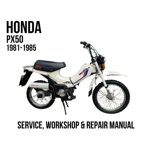 Honda px50 1981 1985 - honda, 1981-1985