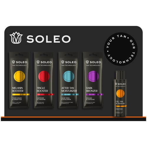 Espositore soleo con spazio - espositore,