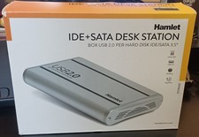 Hamlet Box esterno hard disk 3.5" IDE + SATA Usb 2.0 ottimo stato usato poco
