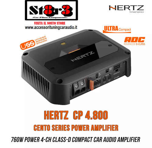 Hertz amplificatore canali - 4,