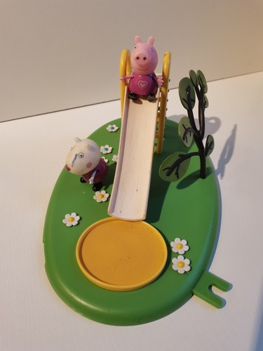 Scivolo parco giochi peppa pig - parco,