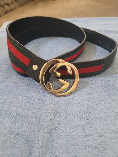 Cintura gucci tono oro - gg,