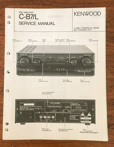 Kenwood c b7l - kenwood, c-b7