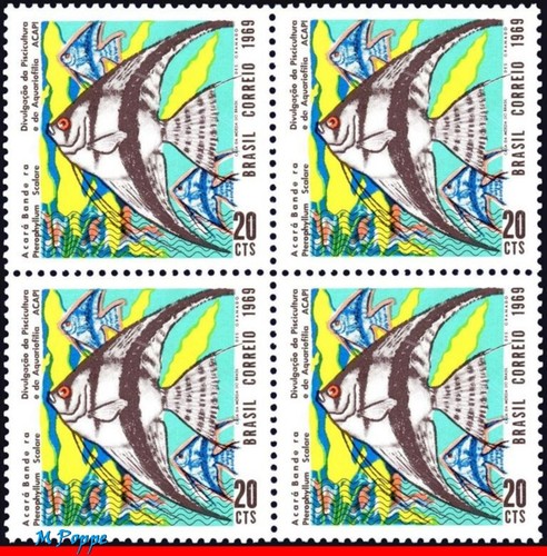 1129 brasile 1969 - 1969, acquario