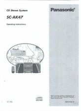 Panasonic manuale di