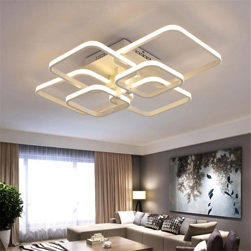 Lampadario moderno led bianco - led,