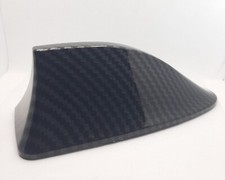 Antenna Pinna di Squalo Universale Tetto Auto Adesiva  Fibra di Carbonio
