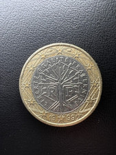 moneda 1 euro francia 1999