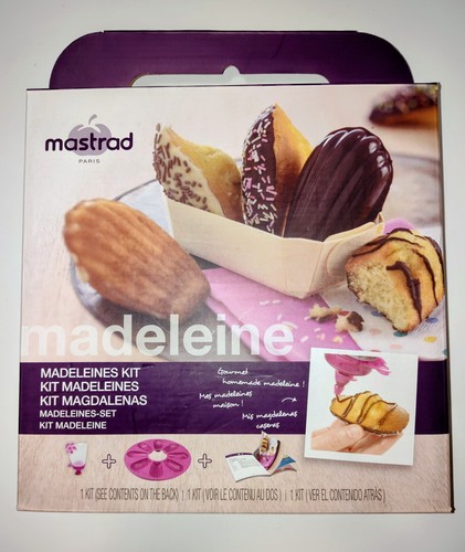Madeleine kit biscotti stampo - madeleine,