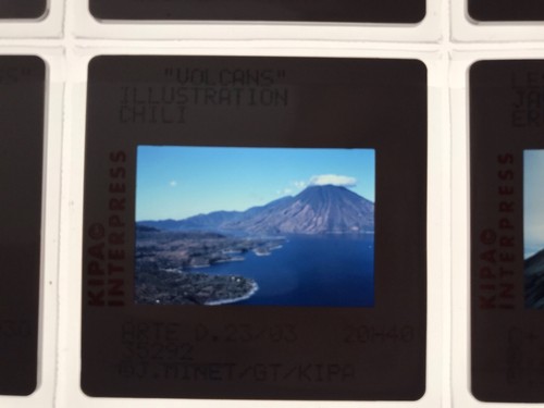 Volcan diapositive de - volcan, presse