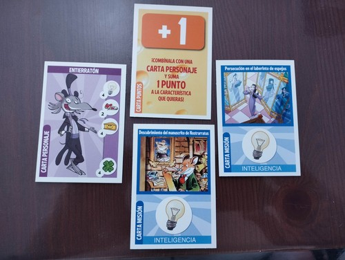 Lote cards geronimo stilton - lote, 4