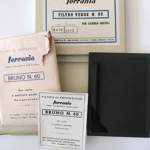 Ferrania filtro verde e - filtro,