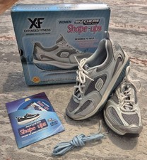 Scarpe Skechers Shape Ups XF Accelerators da donna taglia UK 3,5 argento/blu 