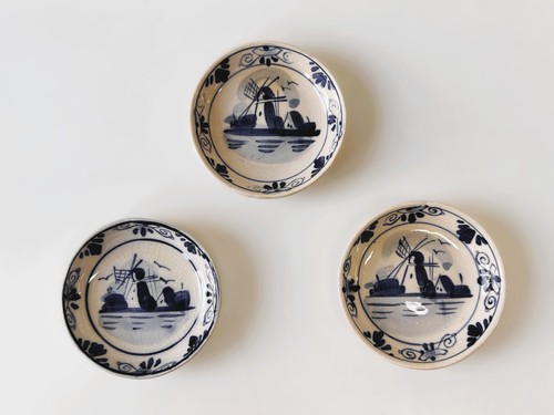 Piatto ceramica vintage - in,